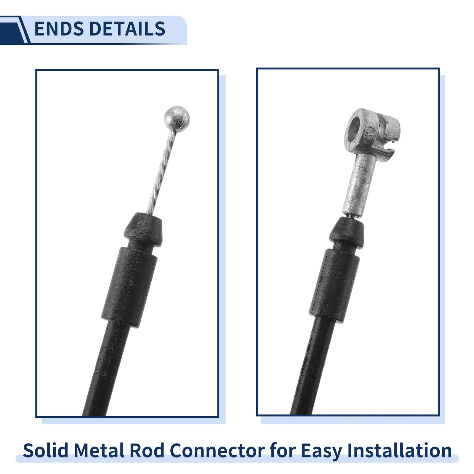 Hood Latch Release Cable for Kia Forte (2019–2024) No. 81190M6100