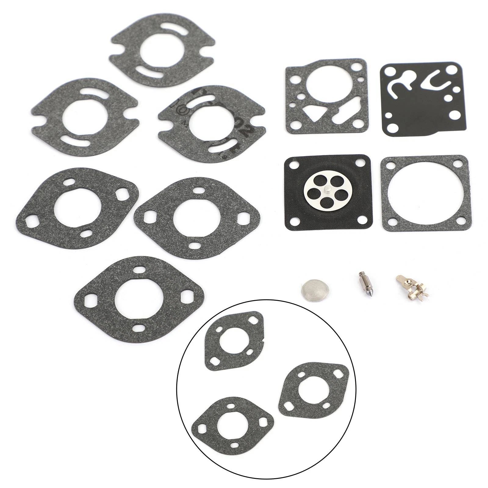 Carburetor Repair Kit for Tecumseh TC200 TC300 (640230 640231 640347 RK-18HU)