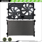Radiator and Cooling Fan Kit for Ford Edge (2007–2014)