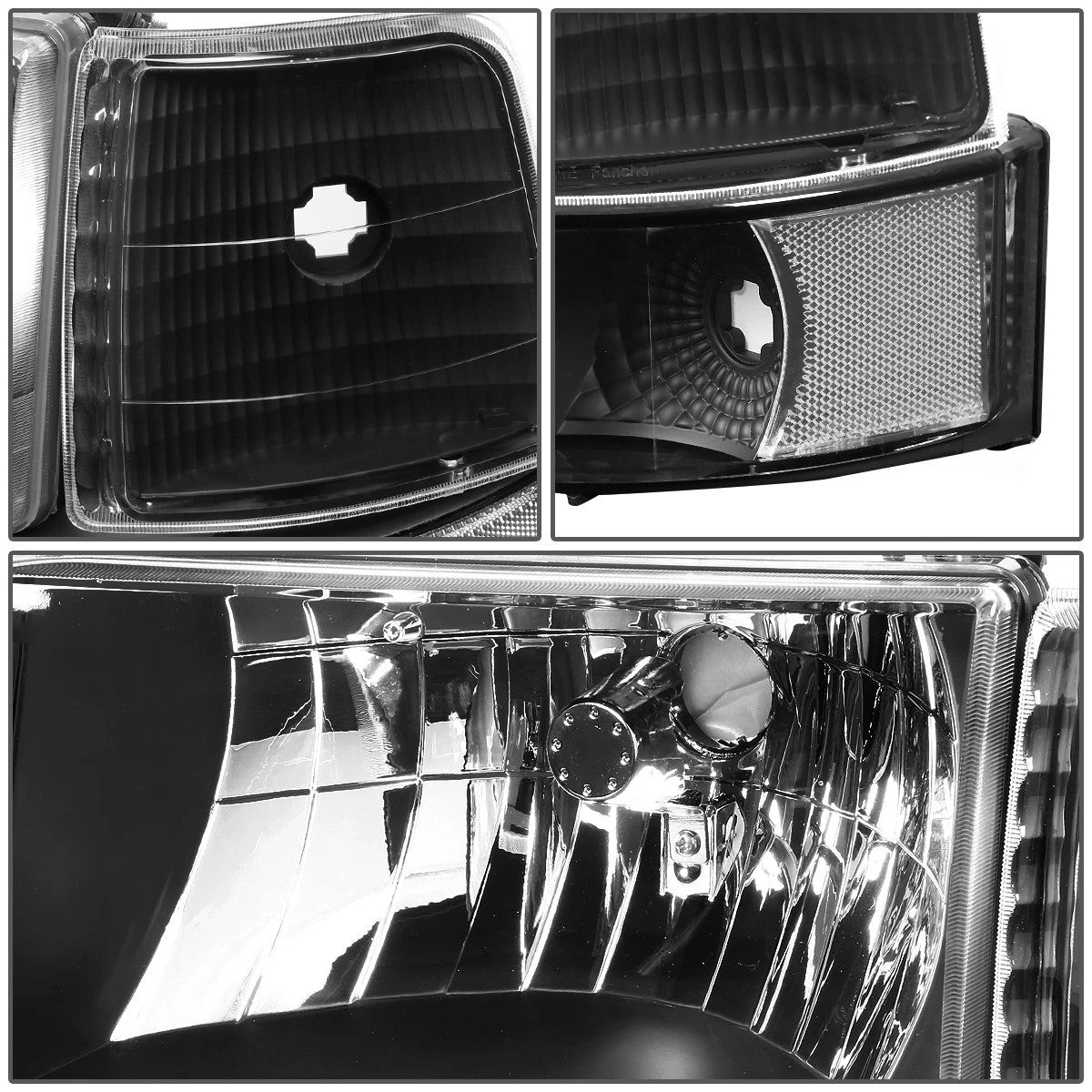 LED DRL Bumper Headlights for Ford F150/F250/F350 (1992–1996)