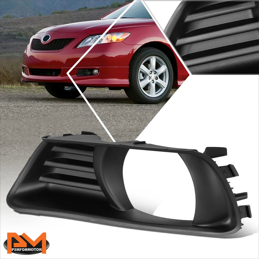 Fog Light Lamp Bezel Cover for Toyota Camry (2007–2009) - Left Side, Black