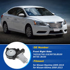 Front Right Window Regulator Motor for Nissan Maxima, Altima 