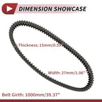 Drive Belt V-Belt No. 2760105H00000 for Suzuki Burgman 400 (2007–2020)