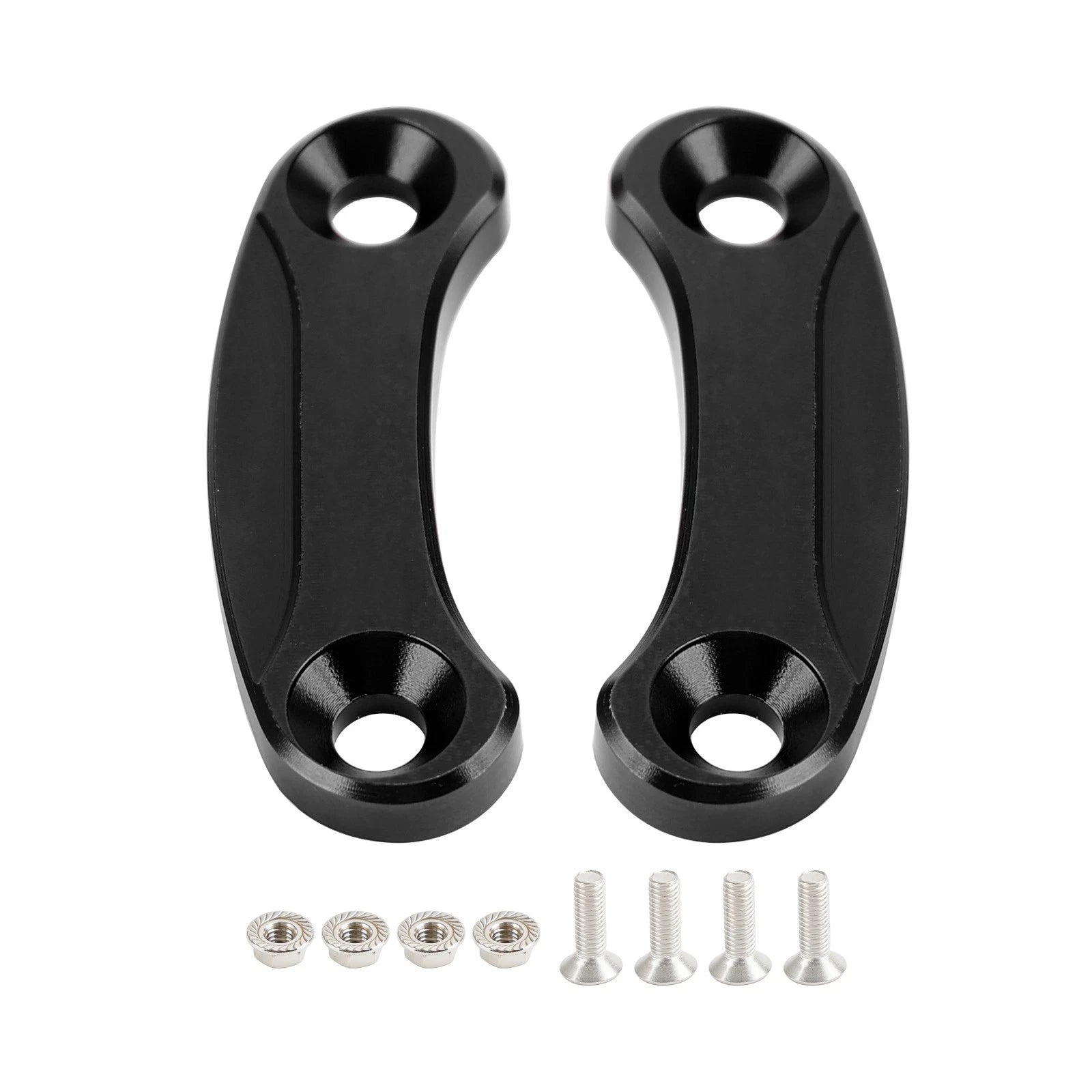 Mirror Delete Blanking Block Off Plates for Kawasaki ZX-10R (2016–2023)