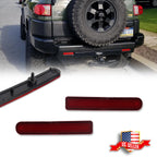 2Pcs Rear Bumper Reflectors for Toyota FJ Cruiser (2007–2014)
