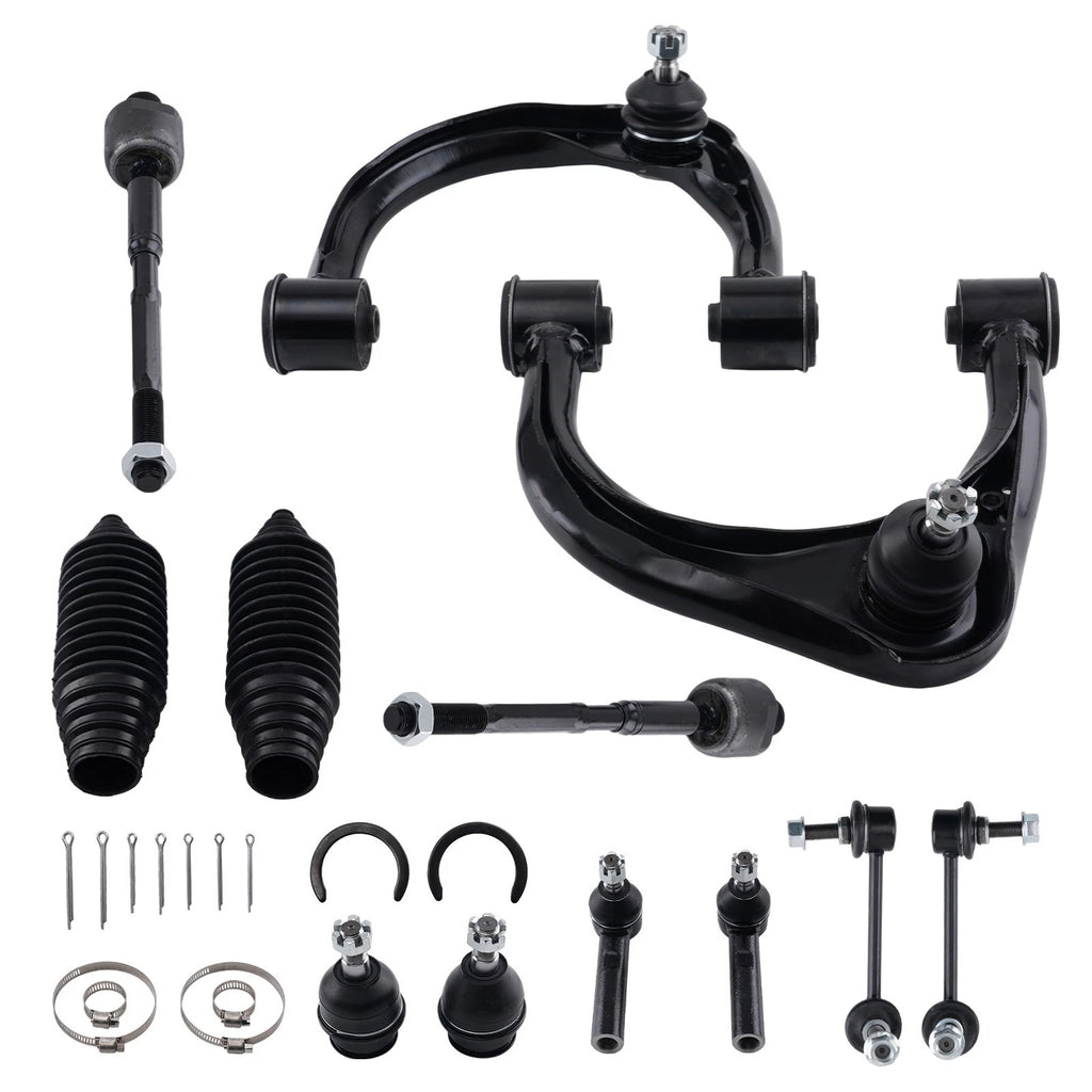 12Pc Front Upper Control Arm Suspension Kit for Toyota 4Runner Lexus GX470 (2003–2009)