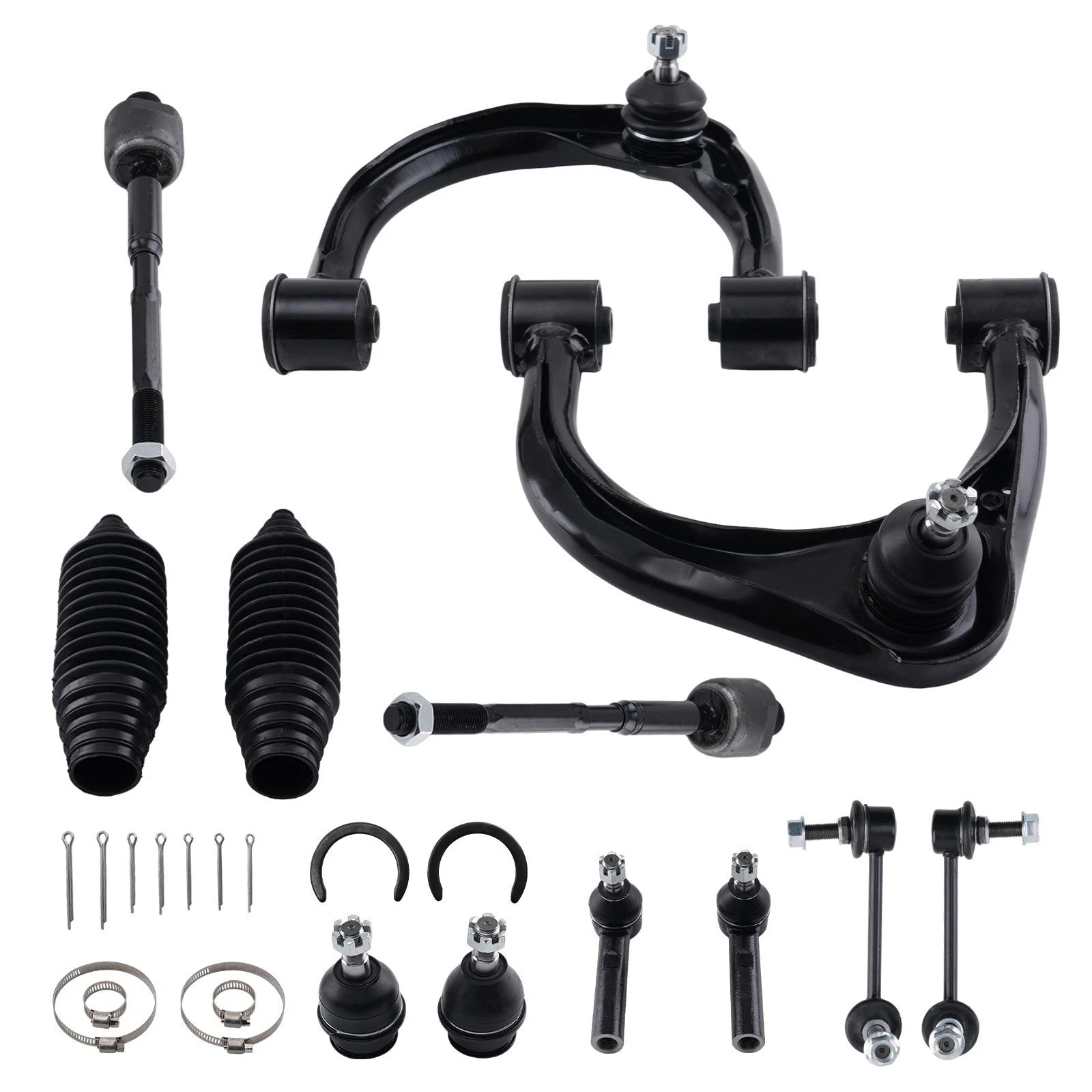 12Pc Front Upper Control Arm Suspension Kit for Toyota 4Runner Lexus GX470 (2003–2009)