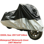Motorcycle Cover XXXXL for Universal Fit (190T UV Waterproof)