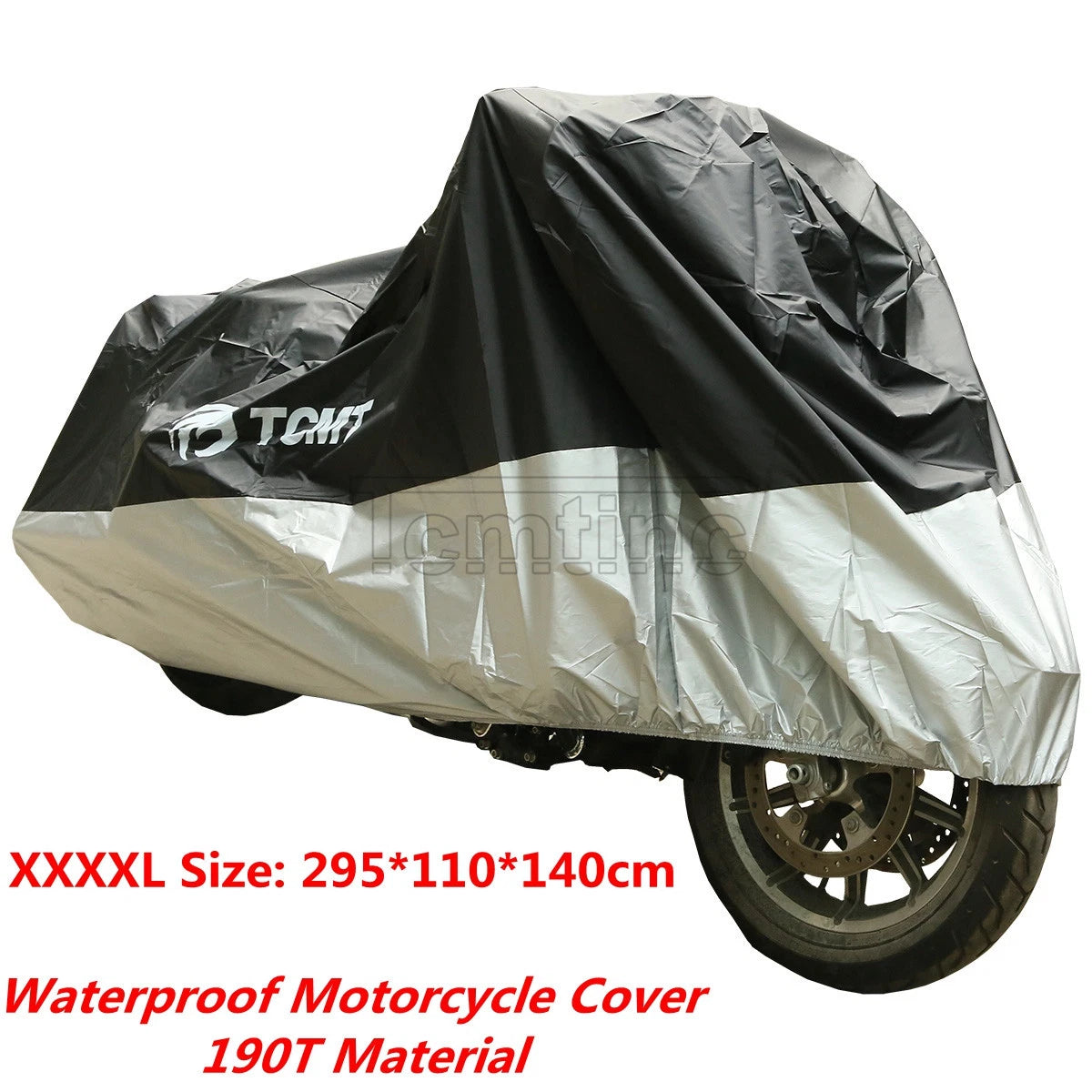 Motorcycle Cover XXXXL for Universal Fit (190T UV Waterproof)