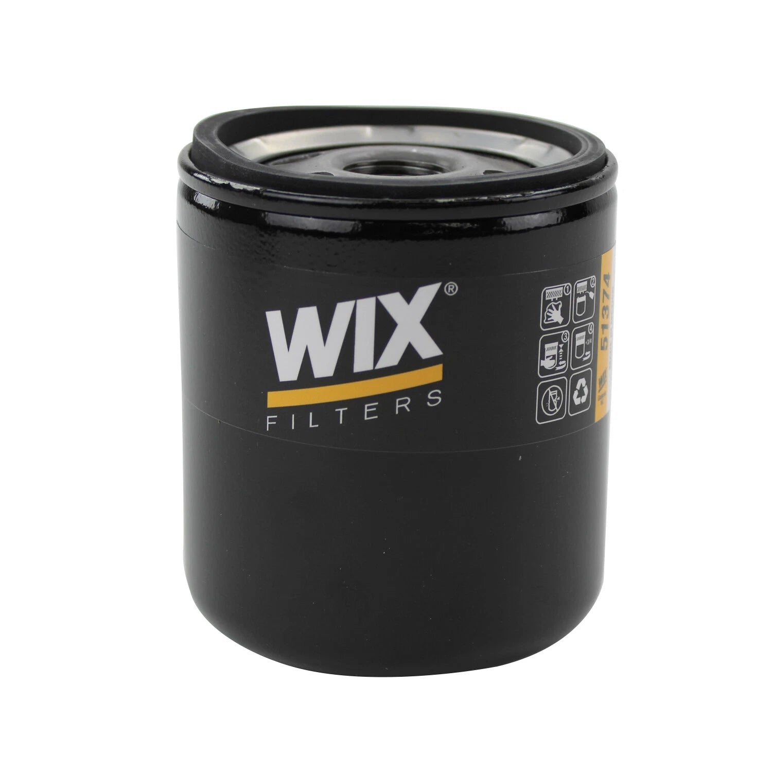 WIX Engine Oil Filter 51374 for Various Makes and Models