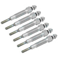 Set of 6 Diesel 24volt Glow Plugs for Patrol GQ 88-99 6cyl TD42 4.2L Engine 24v