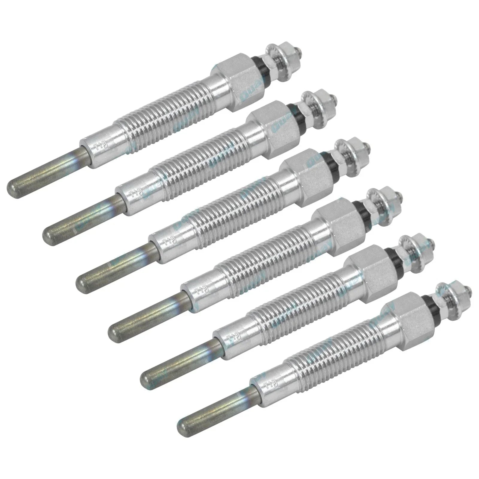 Set of 6 Diesel 24volt Glow Plugs for Patrol GQ 88-99 6cyl TD42 4.2L Engine 24v
