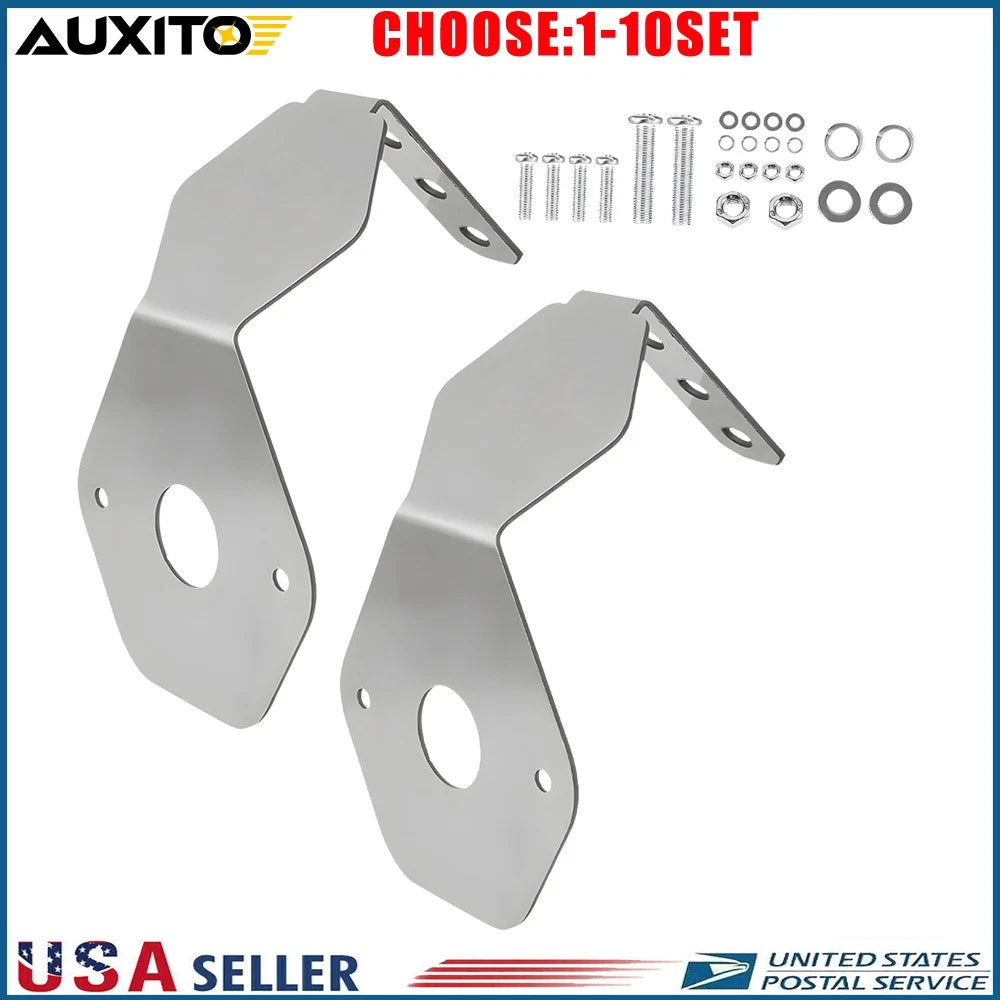 Watermelon Turn Signal Light Mount Bracket for Semi Truck (2-20X) 304 Stainless Steel