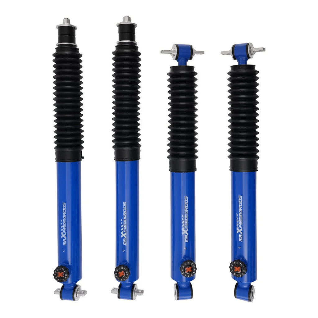 12-Way Adjustable Front Rear Lift Shock for Jeep Wrangler TJ (1997–2006)