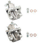 Set of 2 Rear Brake Calipers for Volkswagen Golf, Jetta (2002–2005)