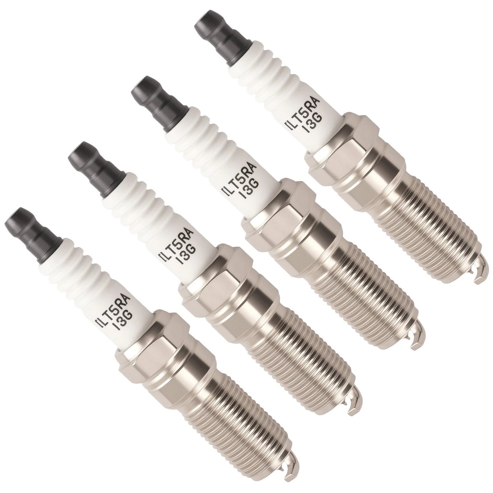 Set of 4 Spark Plugs for Ford Fiesta 1.6L (2011–2019)
