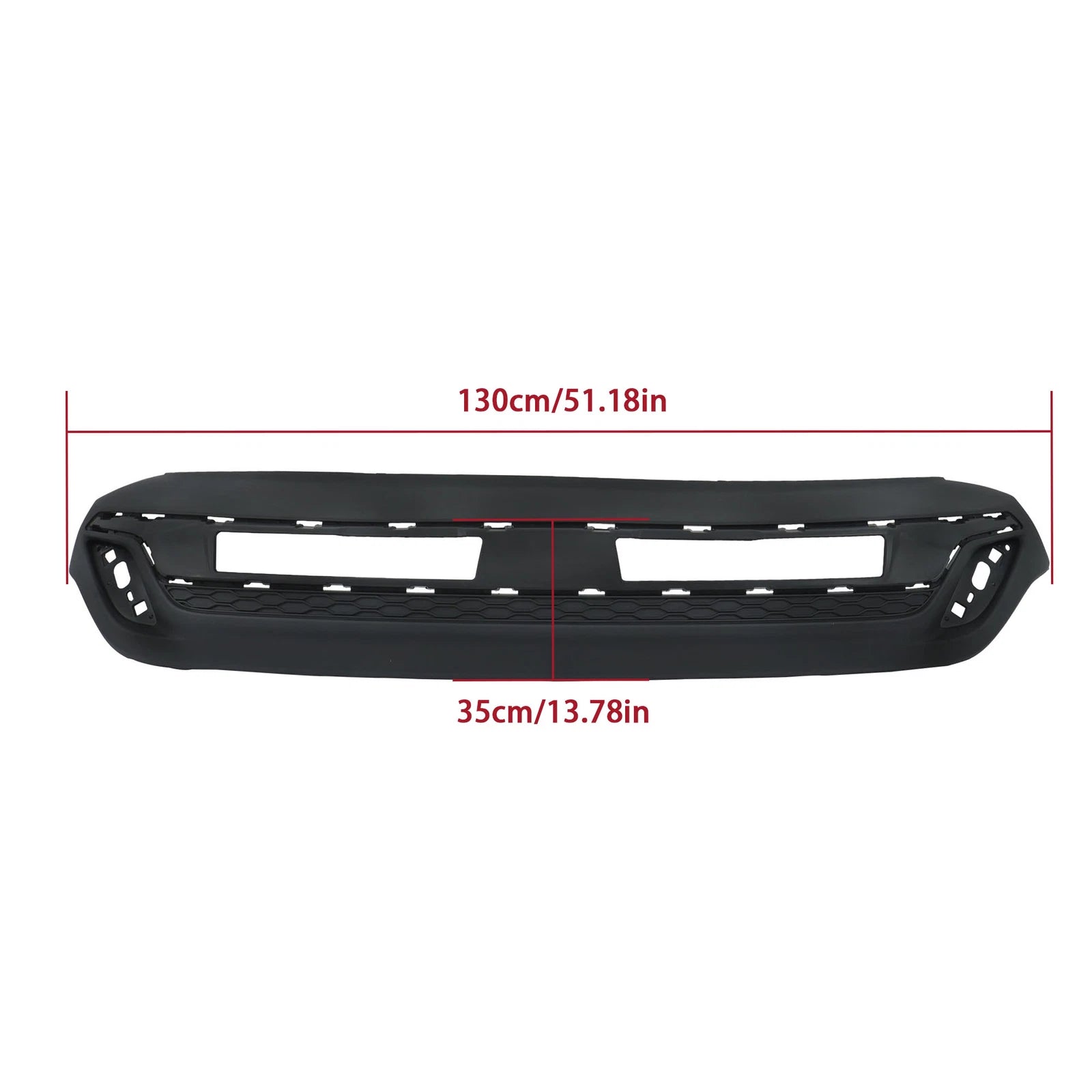 Rear Lower Bumper Cover for Chevy Trax (2024–2025) - Black Plastic