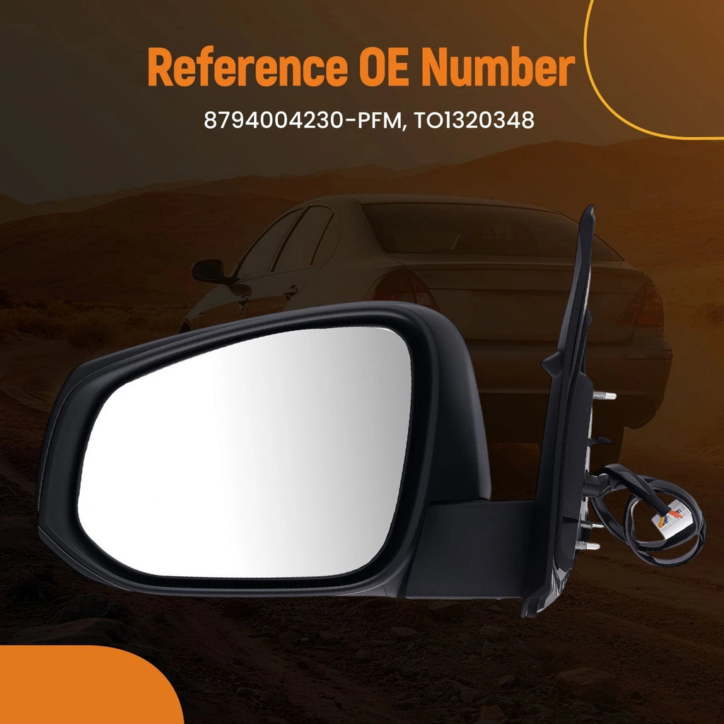 Heated Power Mirror Left for Toyota Tacoma 4-Door Pickup (2016–2023)