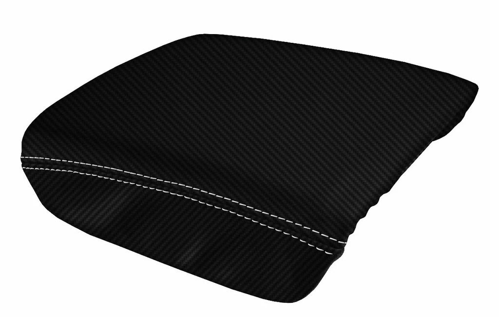Console Lid Armrest Cover for Honda Ridgeline (2006–2014) Carbon Fiber