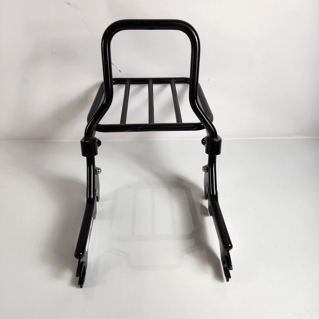 Hogworkz Black Easy Detachable Sissy Bar Backrest for Harley-Davidson Softail (2018–2023)