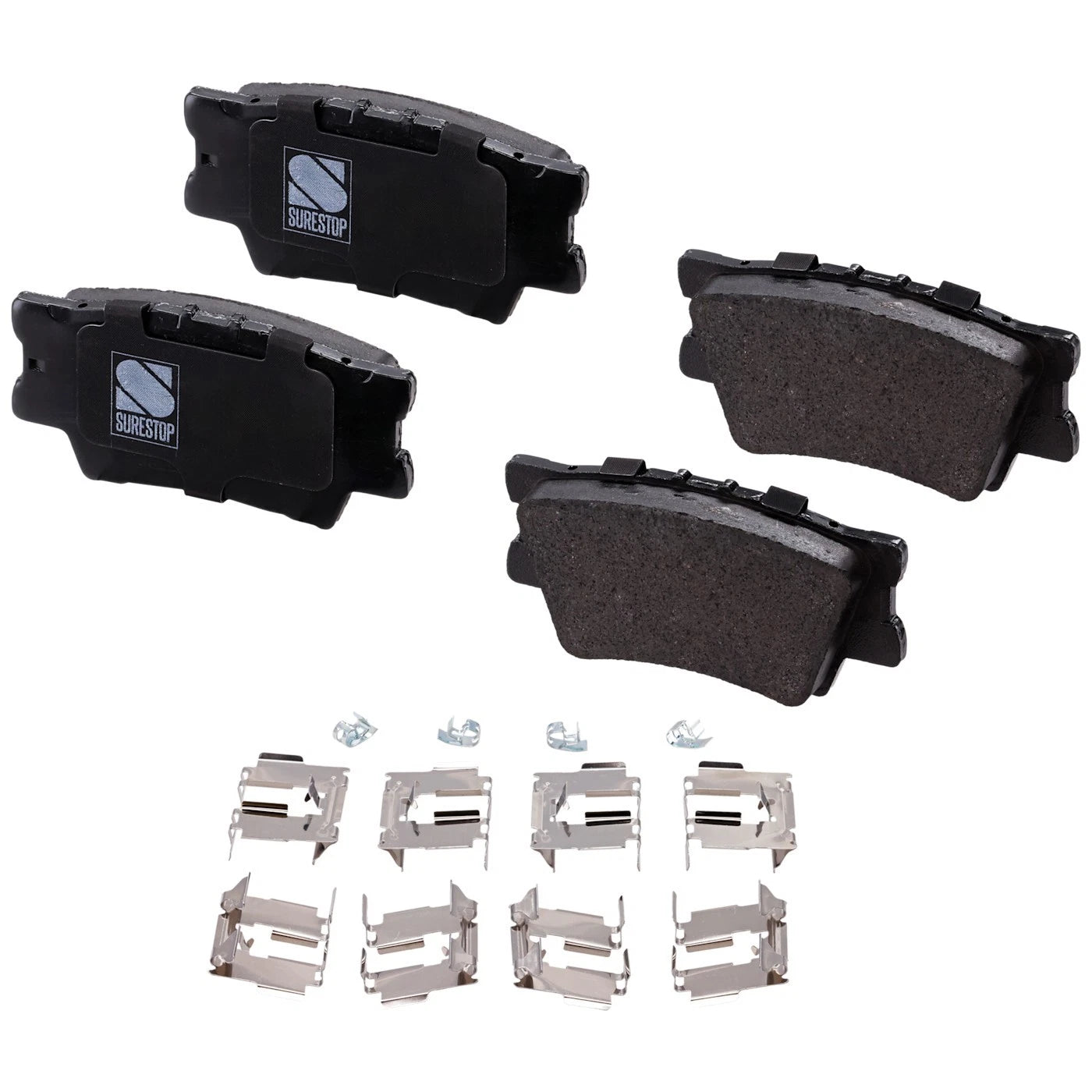 Rear Brake Disc Rotors and Pads Kit for Toyota RAV4, Lexus HS250h (2010)