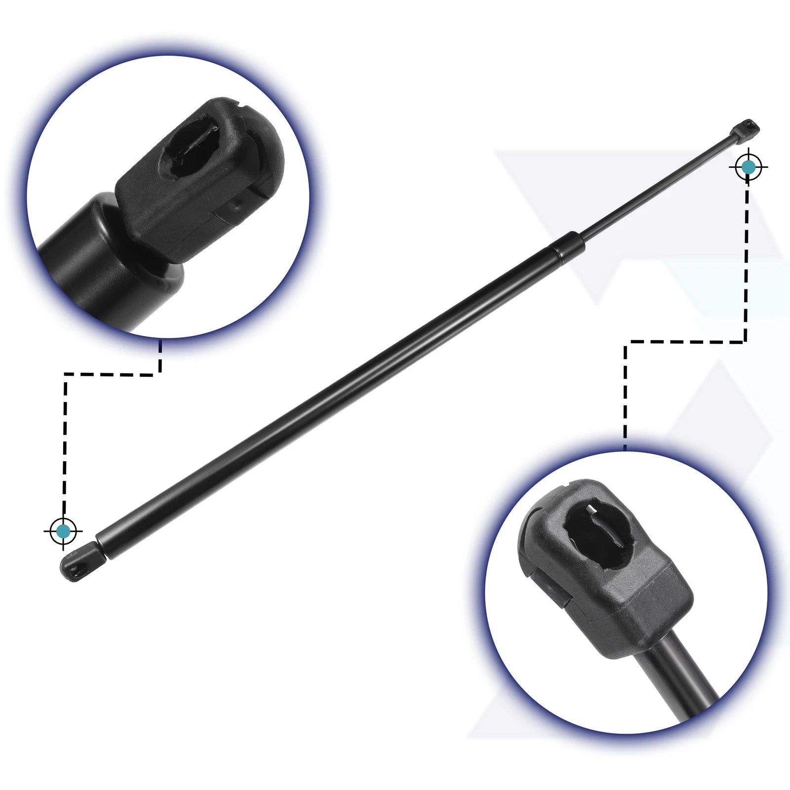 2 Pcs Rear Hatch Lift Supports Struts for Toyota Sequoia (2008–2022) No.689080C050
