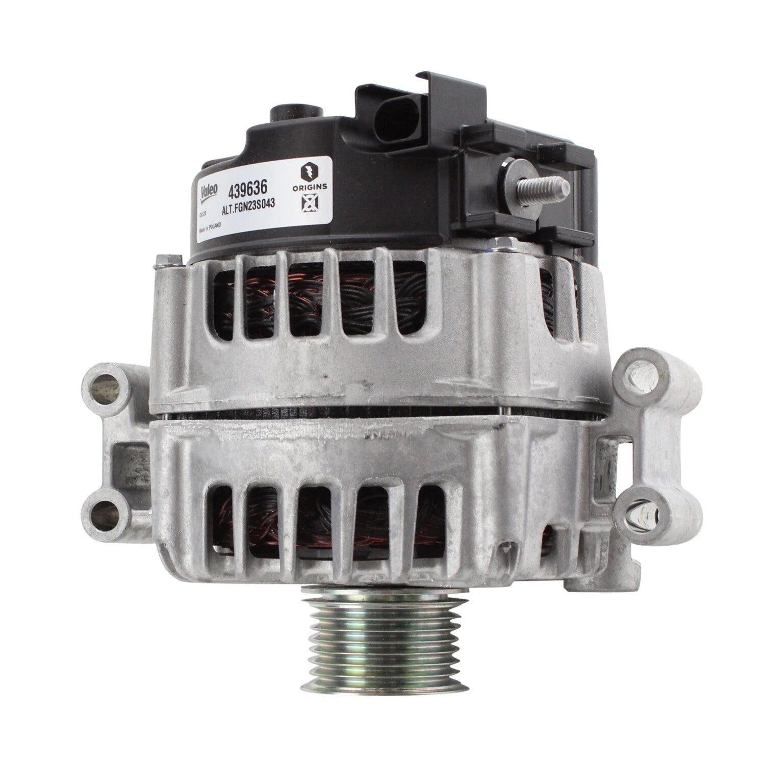 Valeo 439636 Alternator for BMW 550i, 650i, 750i, X5 4.4L (2009–2013)