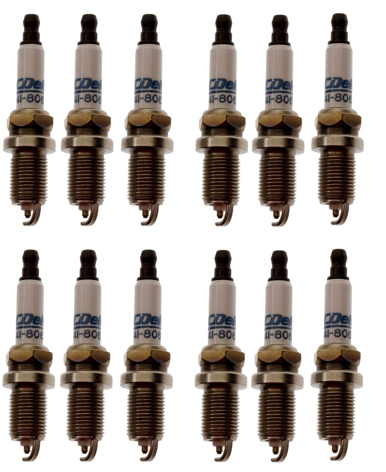 Set of 12 Spark Plugs for Audi A8 Quattro, Bentley Continental (2002–2009)