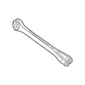 Genuine OEM Mopar Toe Compensator Link Assembly for Chrysler Charger Dodge 300 (2006–2010)