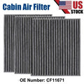 3X CF11671 Cabin Air Filter for Ram 1500 2500 3500 (2016–2021)