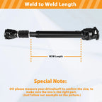 Front Driveshaft for Dodge Ram 2500 3500 (2003-2013)