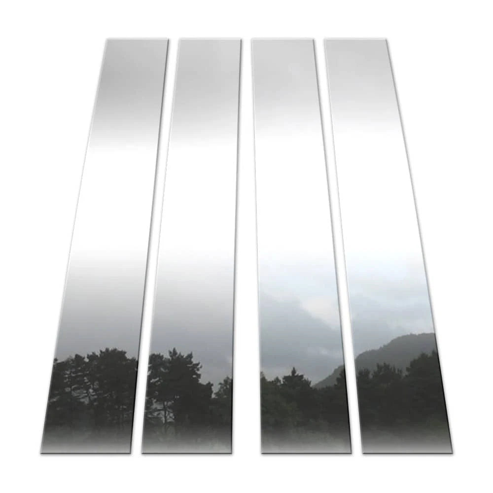 Chrome Pillar Post Covers for 2009-2016 Dodge RAM Crew and Mega Cab 4 Pieces
