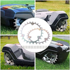 2X 252mm Antiskid Wheeled Accessory for