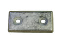 Hull Anode 200 x 99 x 19mm Slotted Insert for Salt, Brackish, Fresh Water