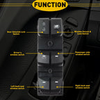 Set of 2 Left Driver Master Door Window Switches for Hyundai Elantra (2014–2016)