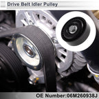 Drive Belt Idler Pulley for Audi A4 (2016–2025) No. 06M260938J Plastic