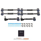 6pcs Adjustable Rear Camber Toe Arms Suspension Kit for Honda Accord (1998–2002)