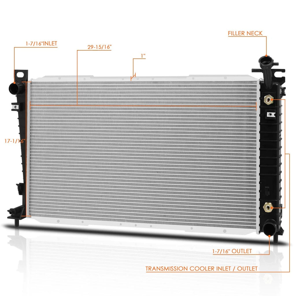 Aluminum Cooling Radiator for Ford Windstar (1995–1998) DPI-1609