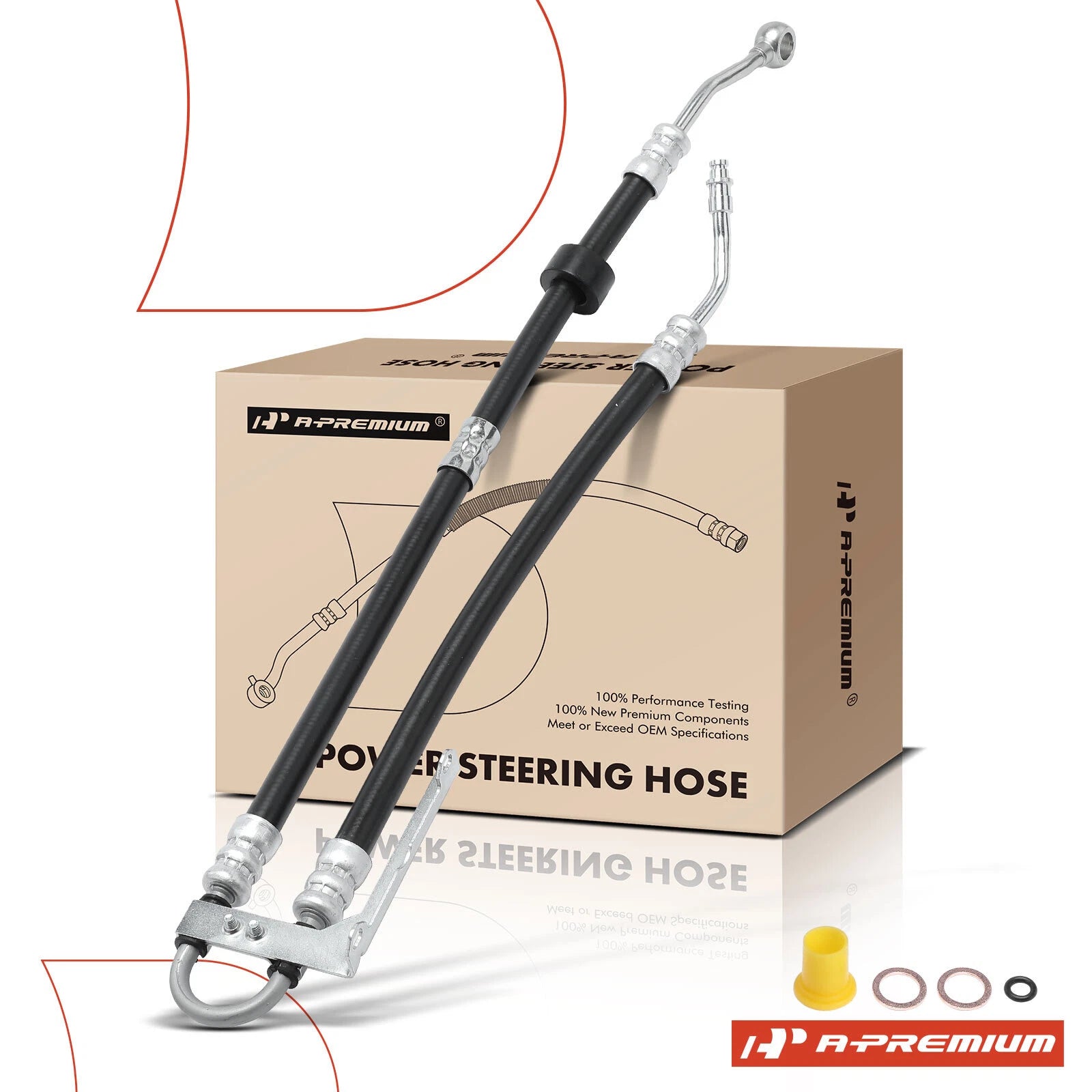 Power Steering Pressure Line Hose for Mercedes-Benz W164 R350 (2006–2015)