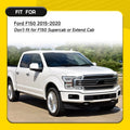 Set of 4 Carbon Fiber Door Handle Covers for Ford F150 (2015–2020)