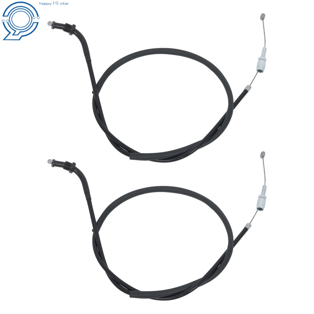 2 Throttle Cables for Honda CB1000C CB1000R CB650 CB650C CB750 CB750A (1983–1986)