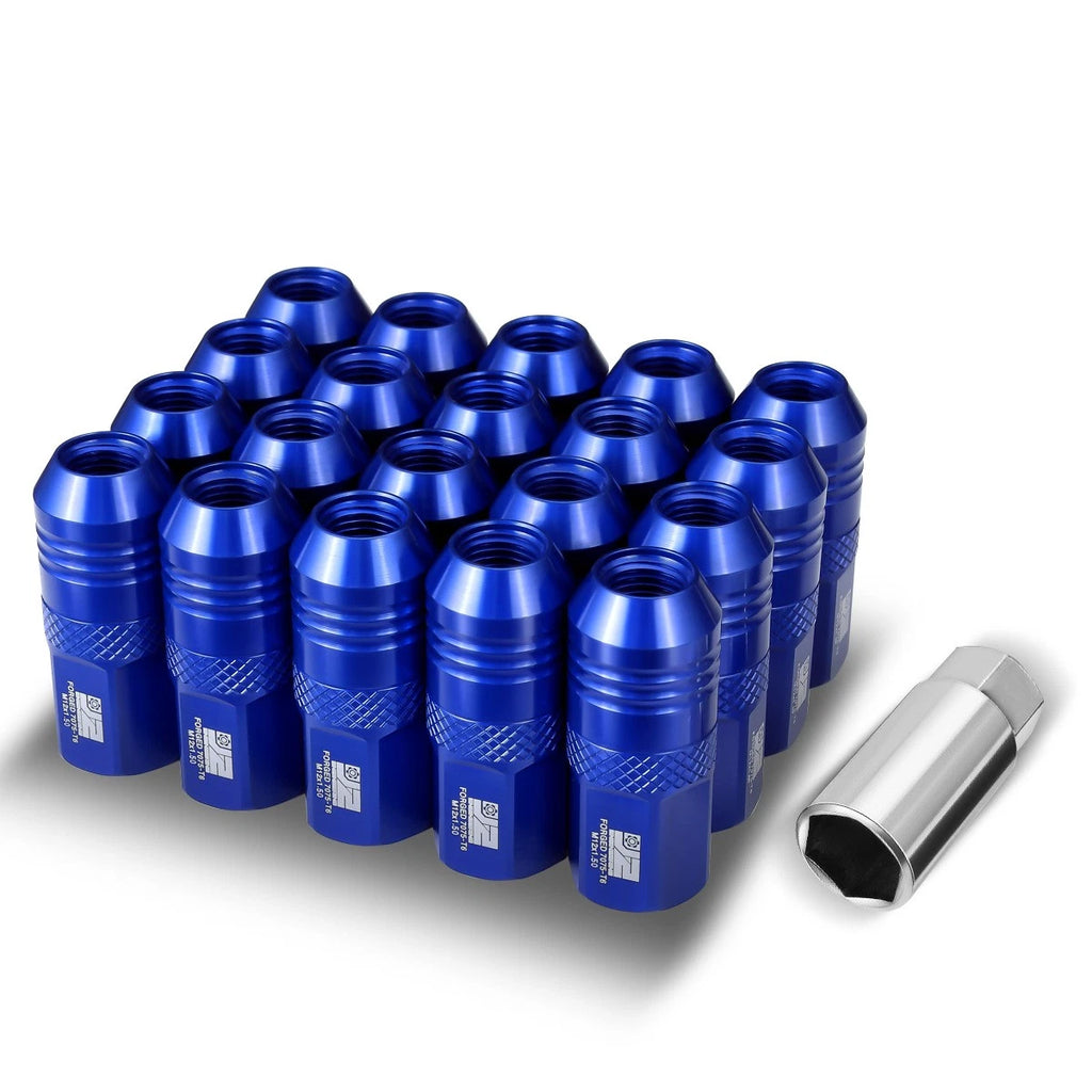 Set of 20 Open End Lug Nuts M12 X1.5 21mm OD for J2 Engineering