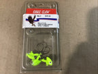 Eagle Claw Walleye Jig 3/8Oz 3Pk ECJH38-FCHT