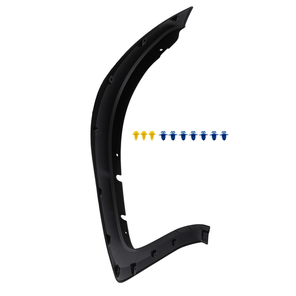 Rear Left Fender Flare Trim for Toyota Tacoma (2016–2021) 7587404900 Black