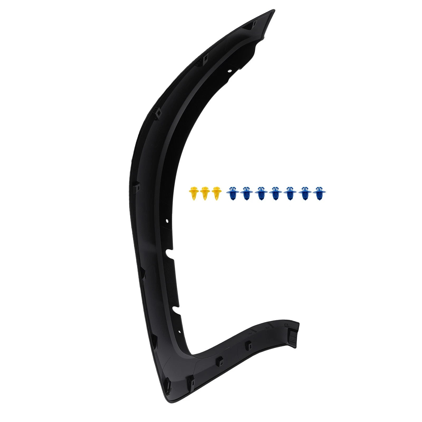 Rear Left Fender Flare Trim for Toyota Tacoma (2016–2021) 7587404900 Black