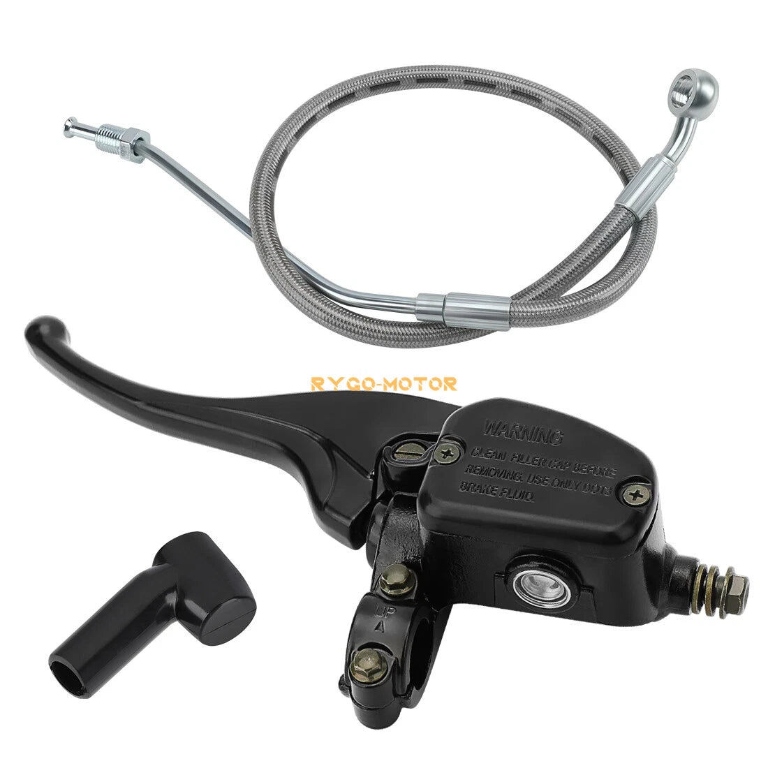 Front Brake Master Cylinder & Hose Line for Polaris Magnum 325 330 500 (2001–2006)