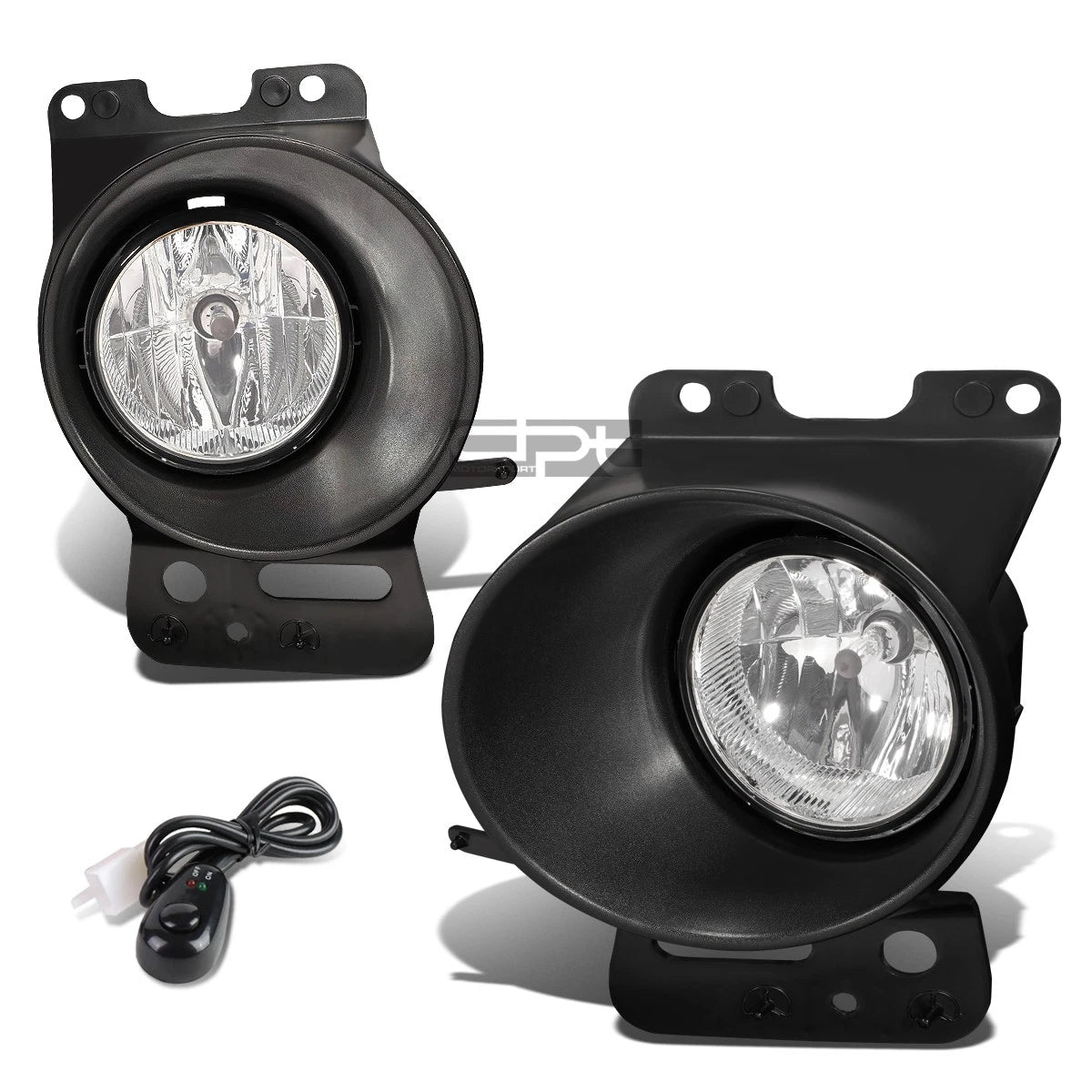 Fog Light Lamp Pair + Switch Kit for Ford F150/Mark LT (2006–2008)