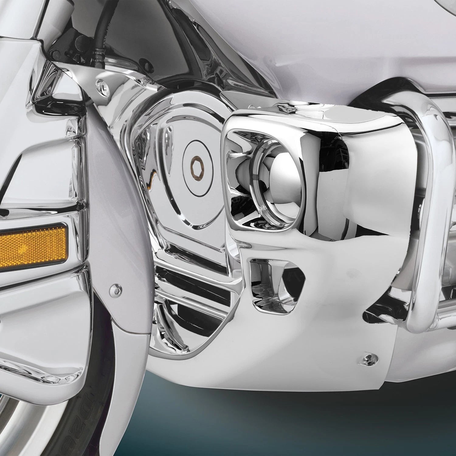 Chrome Engine Front Cowl Cover Fairing for Honda Goldwing GL1800 (2001–2011)