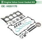 Engine Valve Cover Gasket Kit for Dodge Dart 1.4L 2.0L 2.4L (2013-2016)