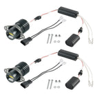 H10W LED Angel Eyes Halo Ring Marker Light Bulb for BMW 328i 325i 330i (2008–2011)